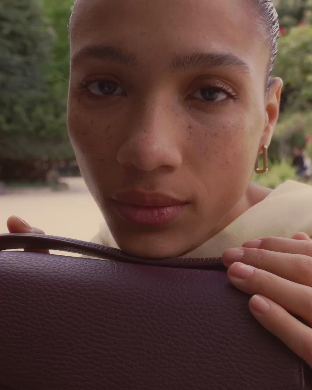 Mosaic Bag - Burgundy